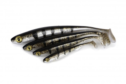 Силиконовая приманка Rage Slick Shad Glitter Perch 7cm 1шт
