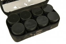 Кейс с баночками для дипования Fox Camolite Hookbait Case 12 Pot