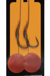 Готовый поводок Fox Edges Wide Gape Rig Size 6 / 20Lb 2шт