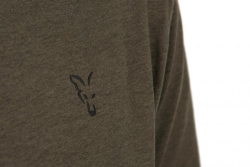 Футболка Fox Collection T-Shirt Green Marl Black Logo XXXL 1шт