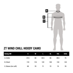 Толстовка Nash ZT Wind Chill Hoody Two Tone Element XXL 1шт