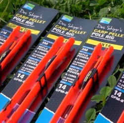 Готовый монтаж Preston Carp Pellet Pole Rig 4x10 1шт