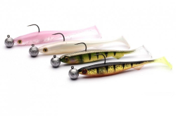 Штучна приманка Rage Ultra UV Slick Shad Loaded 9cm 7g 2/0 x 4 9cm 7g 2/0 4шт 