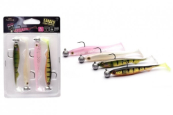 Штучна приманка Rage Ultra UV Slick Shad Loaded 9cm 7g 2/0 x 4 9cm 7g 2/0 4шт 