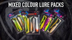 Штучна приманка Rage Ultra UV Slick Shad Mixed Color Pack 11cm x 4 11cm 4шт 