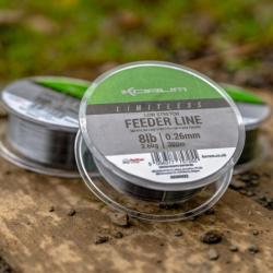 Леска Korum Limitless Low Stretch Feeder Line 0,26mm 8lb 3,6kg 300m