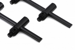 Буз Бар Fox Black Label Slim Adjustable 3 Rod Buzz bars (220mm - 250mm)