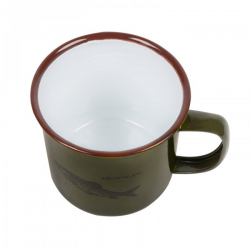 Кружка эмалированная Korum Classic Enamel Mug Barbel 330ml