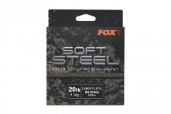 Леска Fox Soft Steel Fleck Camo Mono 0.37mm 20lb/9.1kg 1000m