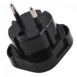Переходник Ridge Monkey Vault UK 3 pin to EU 2 pin Travel Adaptor 1шт