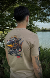 Футболка Hotspot Design CarpFishing Punk T-Shirt 1шт