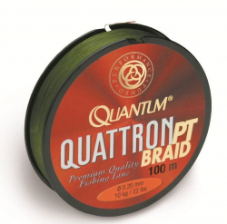 Шнур Quantum Quattron, 0.17 мм, 1000 м, зеленый ()