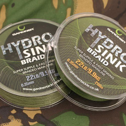 Шнур Gardner Hydro-Sink Braid, 22lb, 9,9кг, 0,35 мм, 200 м ()