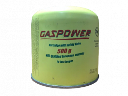 Баллон газовый резьбовой GASPOWER 500 гр