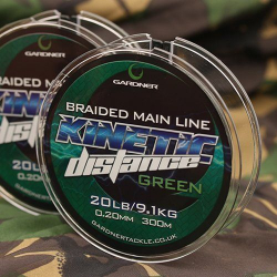 Шнур Gardner KINETIC Distange Braid, 20lb, 0,20 мм, 300 м ()