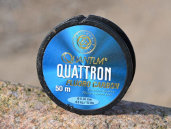 Леска-флюорокарбон Quantum Quattron LS, 0,25 мм, 50 м ()