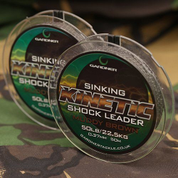 Шок лидер Gardner Shock Leader, 50lb, 0,37 мм, 50 м (XKSL)