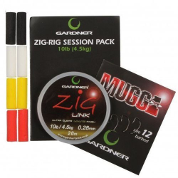 Набор Gardner Zig Rig session pack 12lb