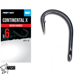 Крючки Nash Continental X Hooks Size 2 10шт