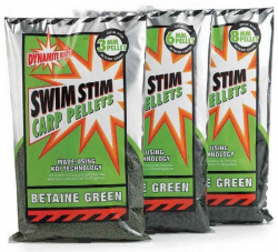 Пеллетс Dynamite Baits Swim Stim Betaine Green Carp Pellets 3мм 900г