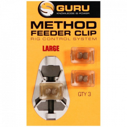 Кліпса для фіксації повідця на годівниці Guru Method Clip Large 3шт 
