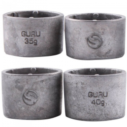 Грузило для кормушки Guru X-Change Slimline Feeder Weights Heavy 2x35g 2x40g 4шт
