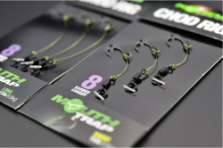 Готовый поводок для  Chod оснасток Korda Chod Rig Long Size 6 Barbed - 5 cm 3шт