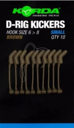 Лентяйка Korda Kickers D Rig Brown Large 1шт