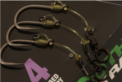 Готовый поводок для  Chod оснасток Korda Chod Rig Long Size 6 Barbed - 5 cm 3шт