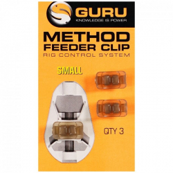 Кліпса для фіксації повідця на годівниці Guru Method Clip Large 3шт 
