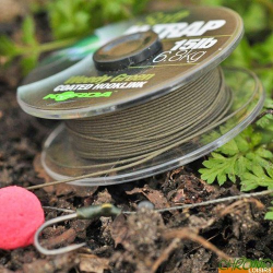 Поводковый материал в оболочке Korda N-TRAP Semi - Stiff Green 30lb/13,6kg 20м