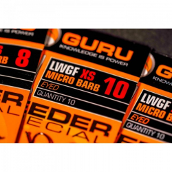 Крючки Guru Feeder Special XS Eyed Hooks Size 16 10шт
