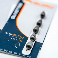Грузики Guru Tungsten Olivette 1 g 5шт