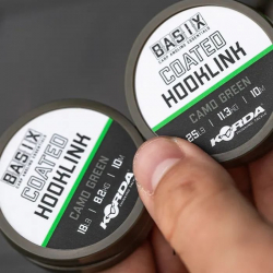 Повідувальний матеріал в оболонці KORDA Basix Coated Hooklink 25lb/11,32kg 10м 