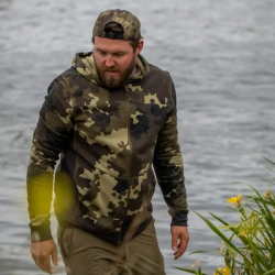 Толстовка Korda Zip Hoodie Dark Kamo M 1шт