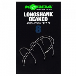 Крючки Korda Longshank Beaked Barbed Hooks Size 2 10шт