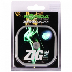 Поводочный материал для Зиг Рига KORDA Zig Line 9LB/4.1kg 0.25mm 100м