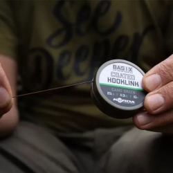 Повідувальний матеріал в оболонці KORDA Basix Coated Hooklink 25lb/11,32kg 10м 