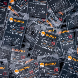 Крючки безбородые GURU Kaizen Eyed hook Barbless №14 10шт