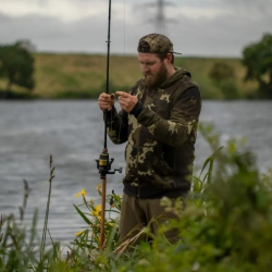 Толстовка Korda Zip Hoodie Dark Kamo M 1шт
