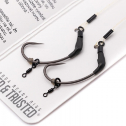 Готовый оснастка Korda Spinner Rig Spinner 25lb Size 5 2шт