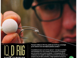 Поводочный материал флюрокарбоновый Korda IQ The Intelligent Hooklink clear 25lb/0,47mm 20м