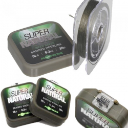 Поводковый материал Korda Super Natural Gravel Brown 18lb/8,2kg 20м