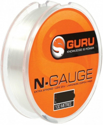 Поводочный материал Guru N-Gauge Japanese Mono Copolymer Clear 4Lb 0,13mm 100m