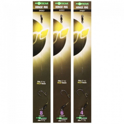 Готовый поводок KORDA HINGE RIG Size 8/25lb 1шт