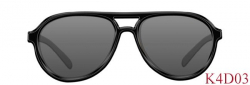 Солнцезащитные очки KORDA SUNGLASSES AVIATOR BROWN LENS TORTOISE FRAME 1шт