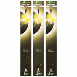 Готовый поводок KORDA HINGE RIG Size 8/25lb 1шт