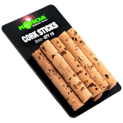 Корковые палочки Korda Cork Sticks 6mm 10шт