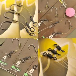 Готовый поводок KORDA HINGE RIG Size 8/25lb 1шт