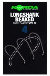 Крючки Korda Longshank Beaked Barbed Hooks Size 2 10шт